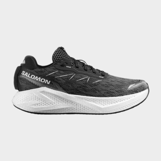 Picture of SALOMON AERO GLIDE 4 BLACK/WHT/FTW SILVER